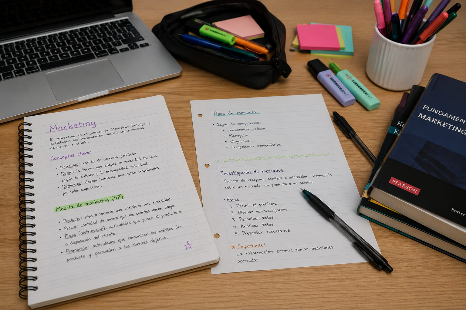 Las mejores herramientas de IA para convertir apuntes en test