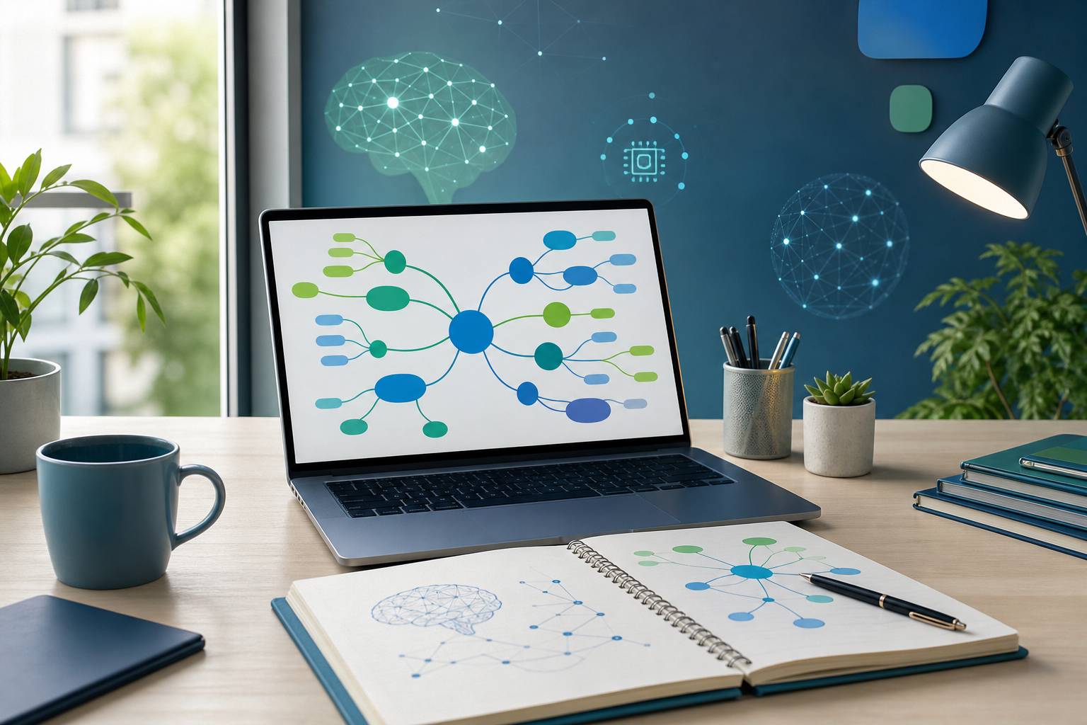 Mejores generadores de mapas mentales con IA